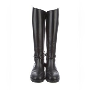 MaxMara Black Leather Boots